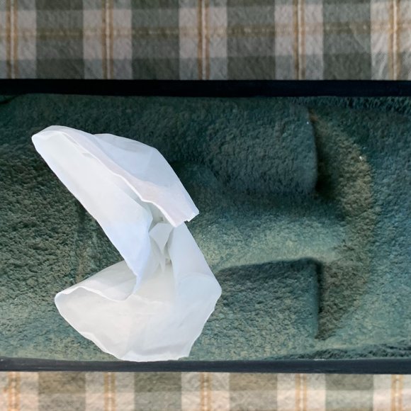 VTG Easter Island Moai Head Tissue Box Cover Polynesian Green Resin Retro Tiki - Picture 11 of 12